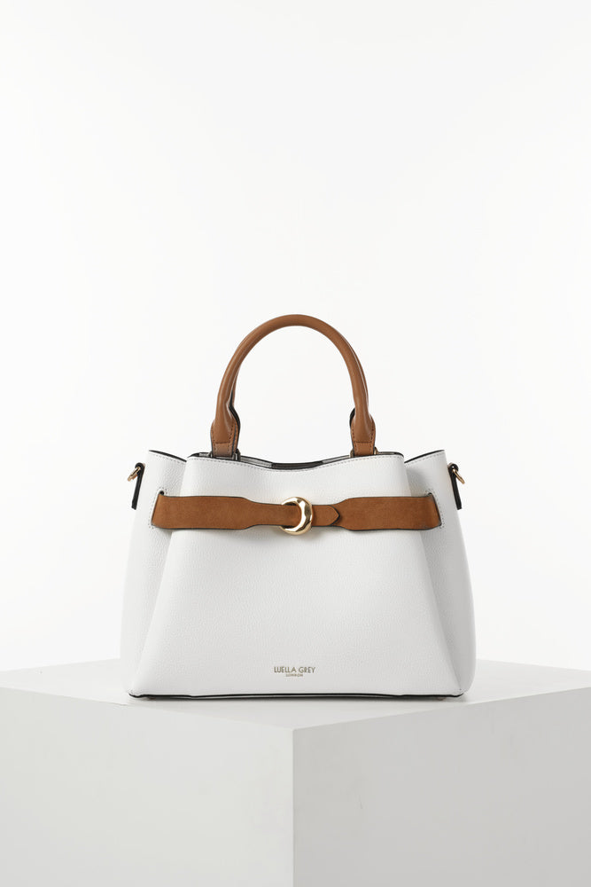 Roxy White Tote