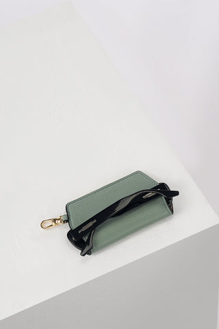 Izzy Spearmint Green Sunglass Case