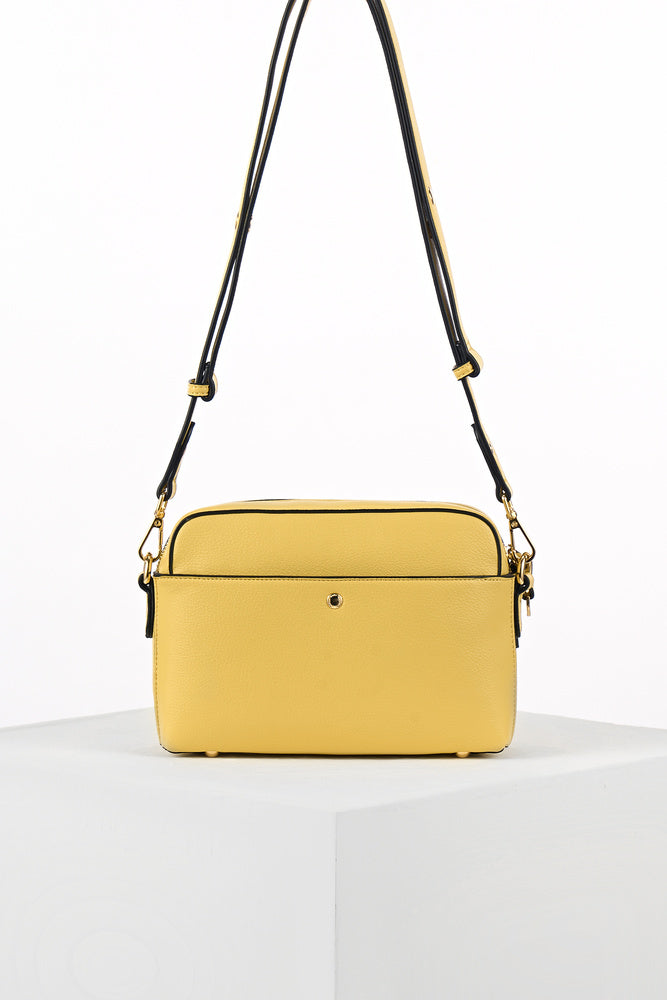 Sian Buttercup Yellow Camera Crossbody