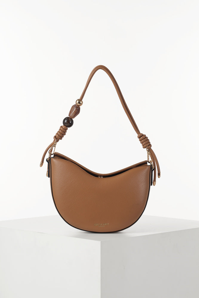 Cora Camel Saddle Crossbody