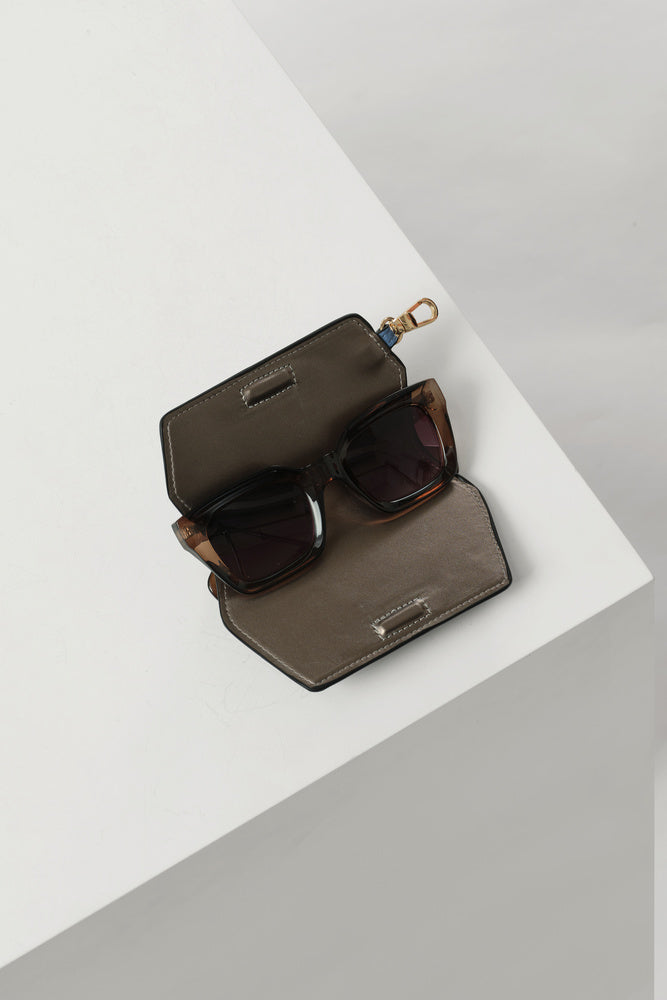 Izzy Cornflower Blue Sunglass Case