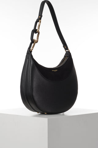 Thelma Black Scoop Hobo