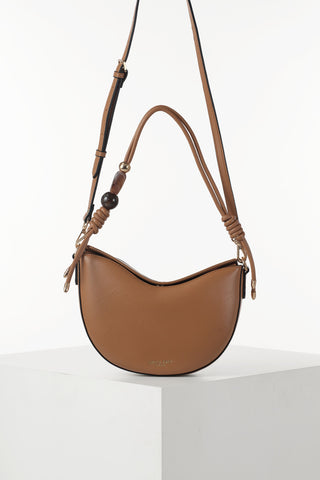 Cora Camel Saddle Crossbody