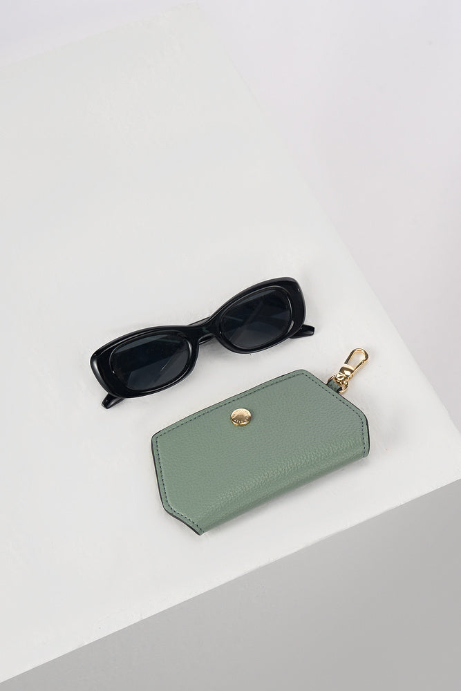 Izzy Spearmint Green Sunglass Case