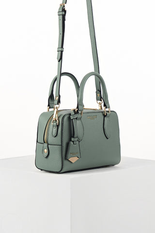 Lilian Spearmint Green Barrel Crossbody