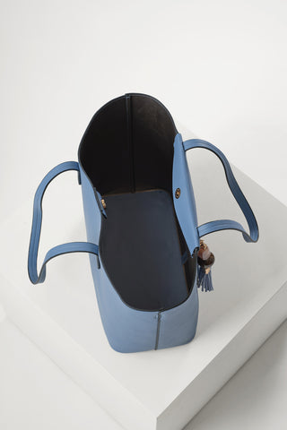Catalina Cornflower Blue Casual Tote With Pouch