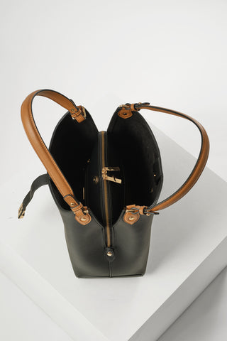 Romany Black Hobo Tote