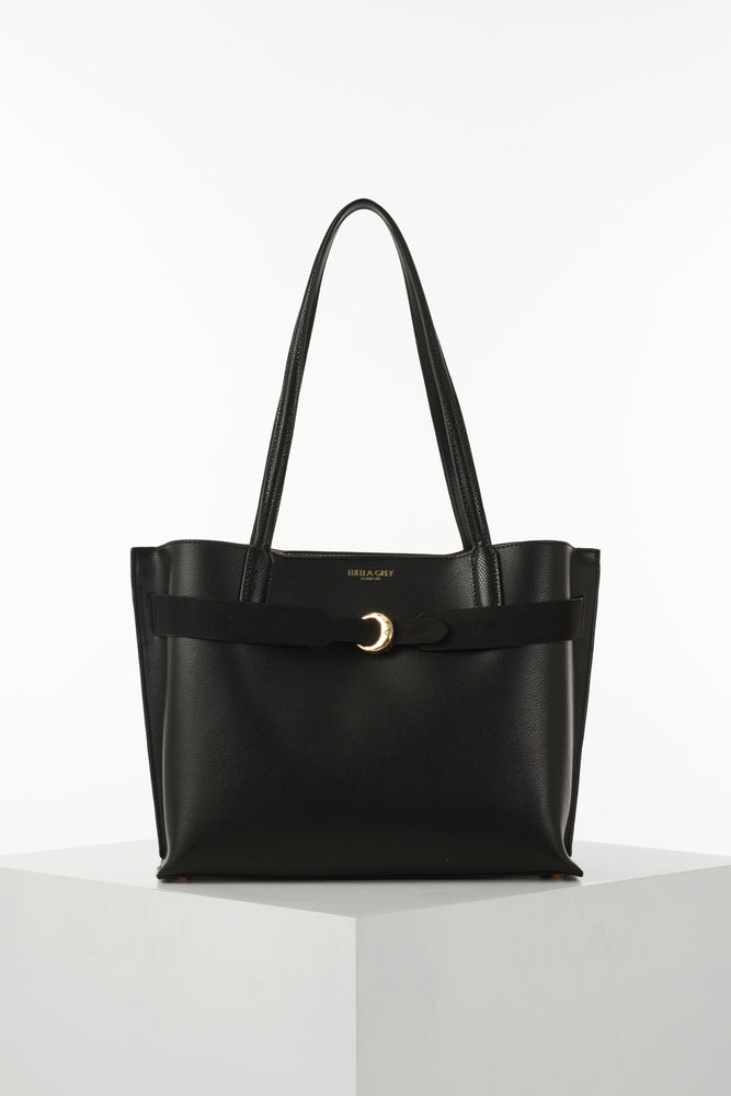 Connie Black Laptop Tote