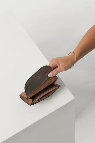 Marina Camel Medium Purse