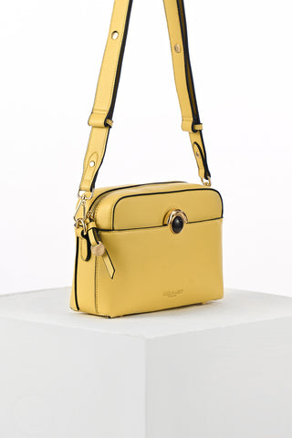 Sian Buttercup Yellow Camera Crossbody