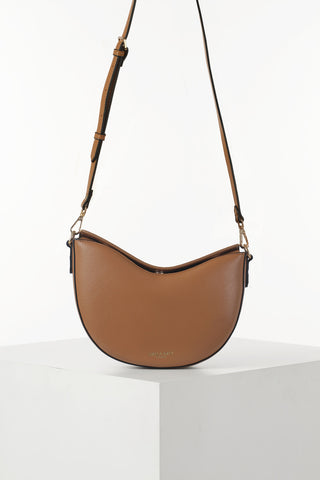 Cora Camel Saddle Crossbody