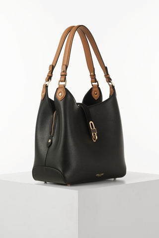 Romany Black Hobo Tote