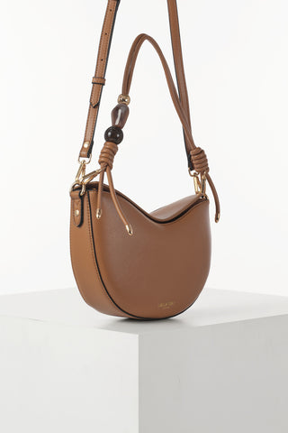 Cora Camel Saddle Crossbody