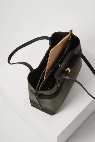 Connie Black Laptop Tote