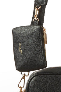 Betty Black Camera Crossbody