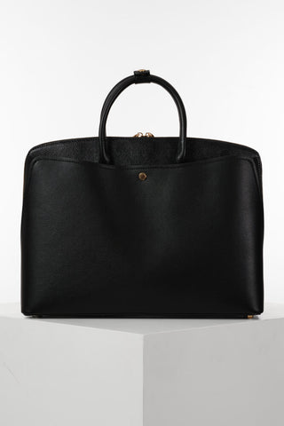 Carlotta Black Laptop Tote
