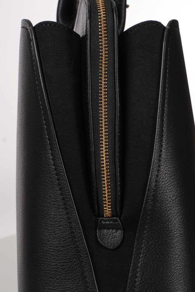 Carlotta Black Laptop Tote