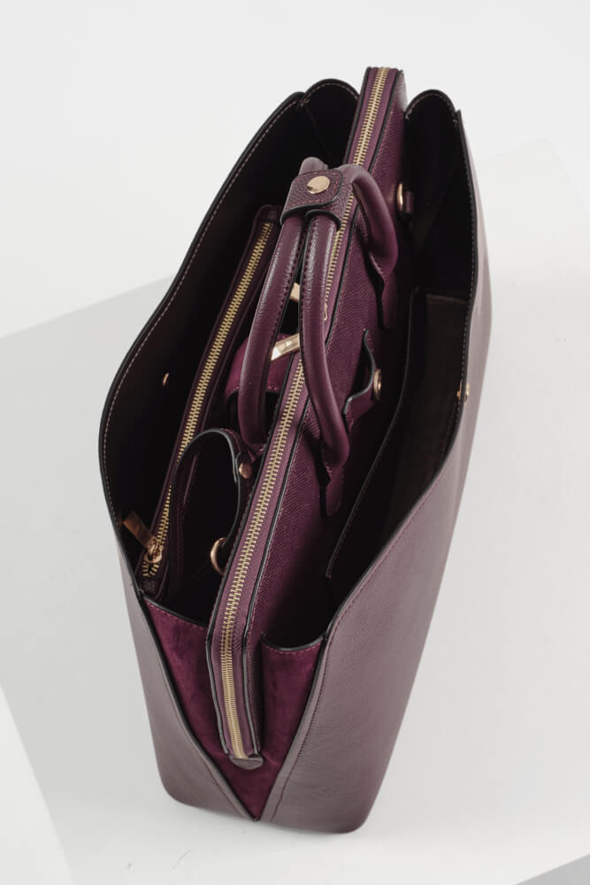 Carlotta Cherry Laptop Tote