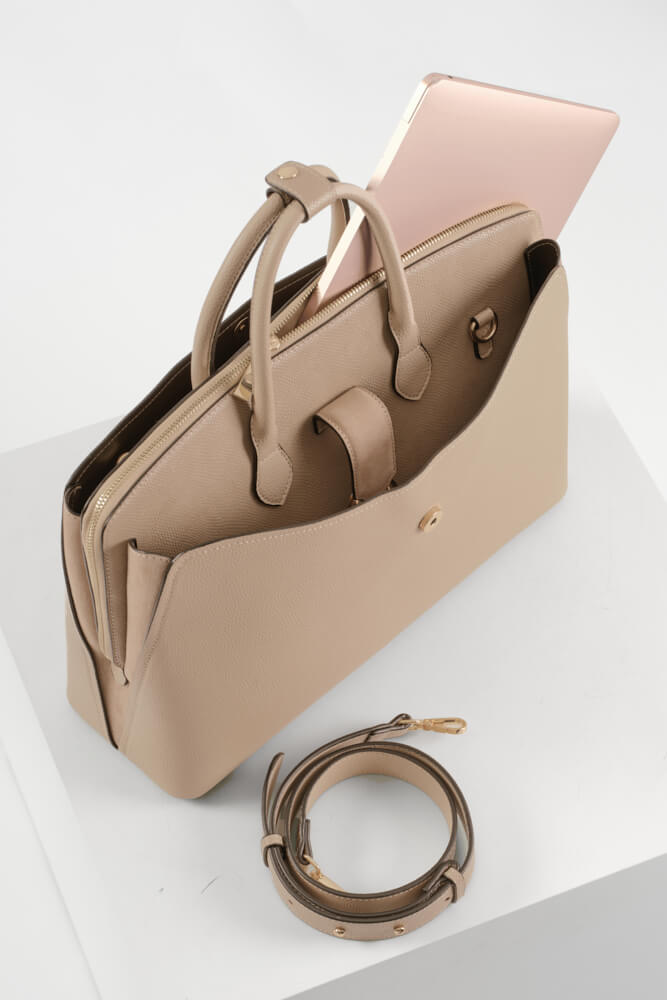 Carlotta Mushroom Laptop Tote