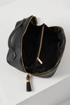 Carmel Black Make Up Pouch