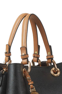 Gala Black Crossbody Tote