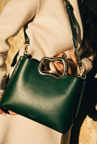 Amy Forest Green Tote