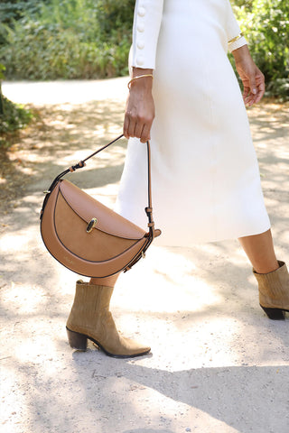 Angelina Tan Multiway Shoulder Saddle Bag