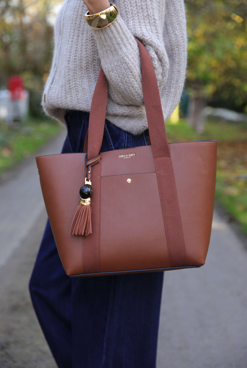 Benita Conker Casual Tote With Pouch