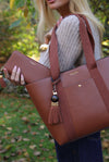 Benita Conker Casual Tote With Pouch