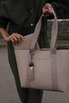 Benita Mushroom Casual Tote With Pouch