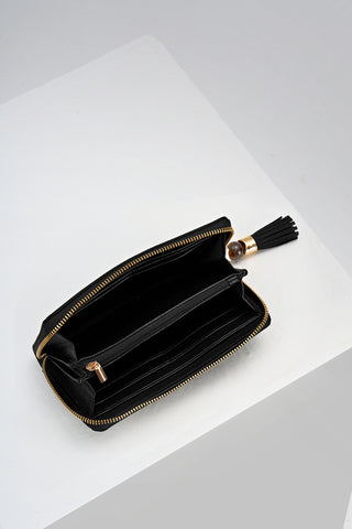 Capriana Black Large Purse
