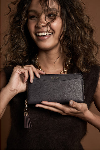 Capriana Chocolate Large Purse