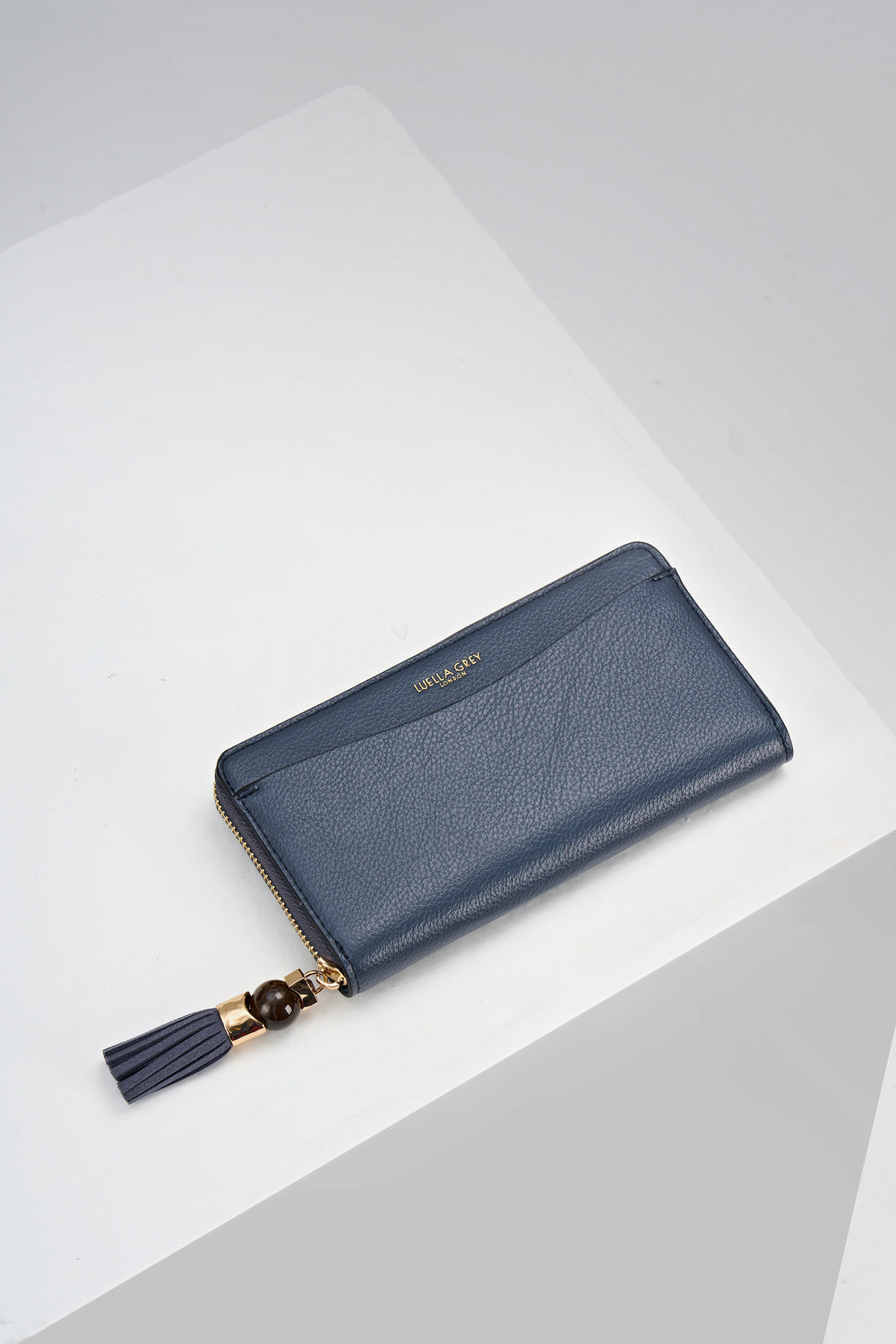 Capriana Denim Blue Large Purse