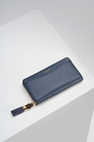 Capriana Denim Blue Large Purse