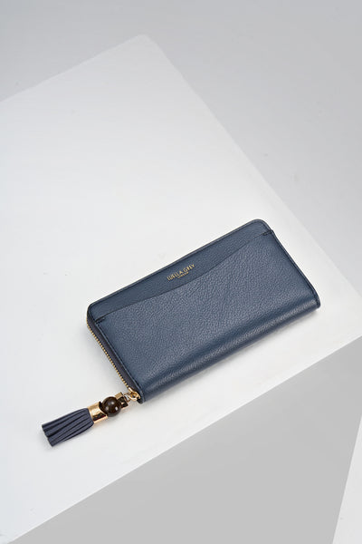 Capriana Denim Blue Large Purse