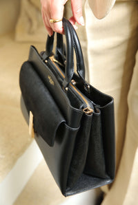 Cara Black Tote