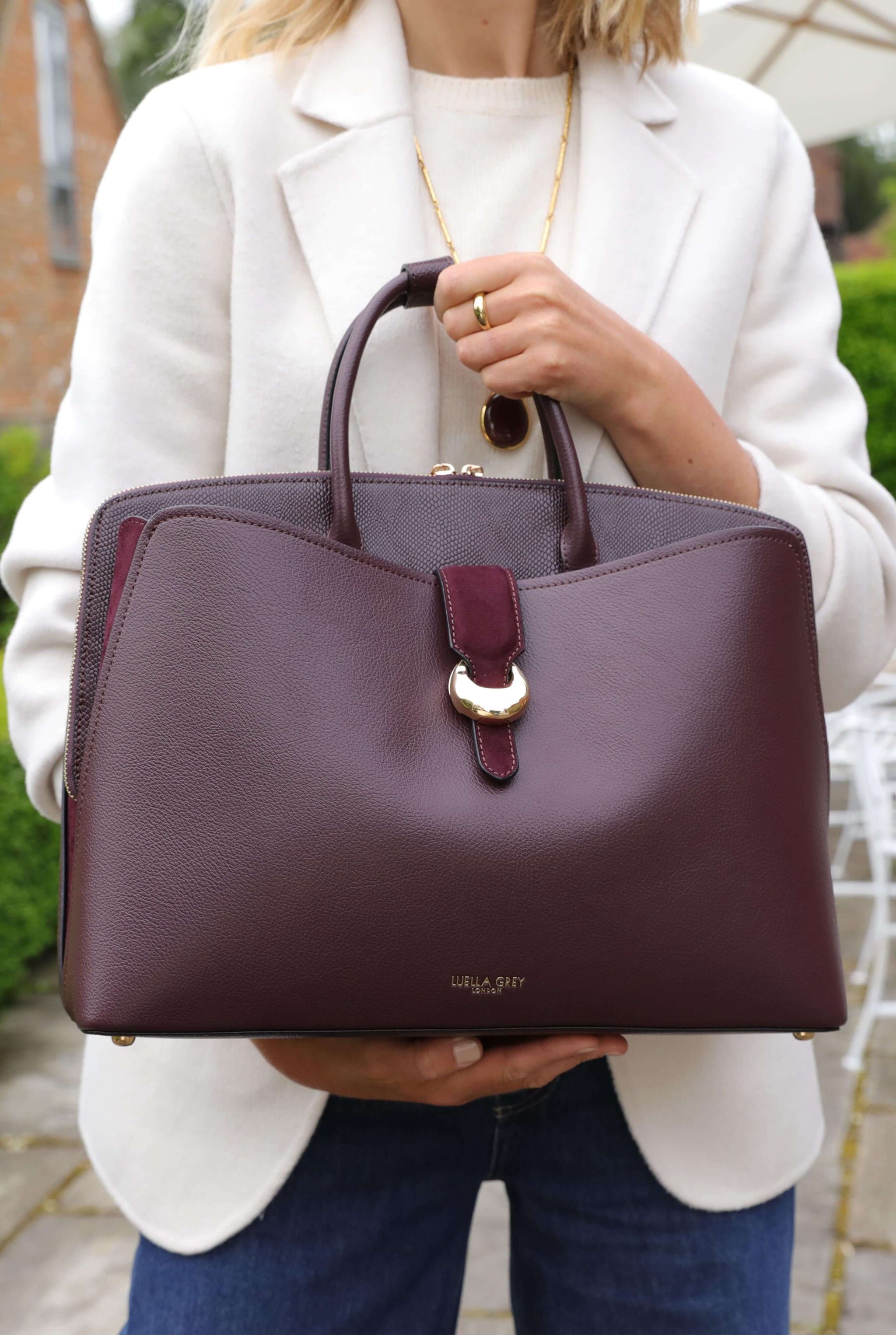 Carlotta Cherry Laptop Tote