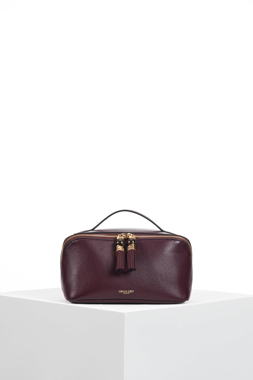 Carmel Black Cherry Make Up Pouch