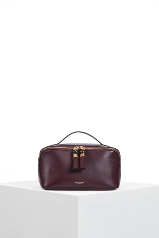 Carmel Black Cherry Make Up Pouch