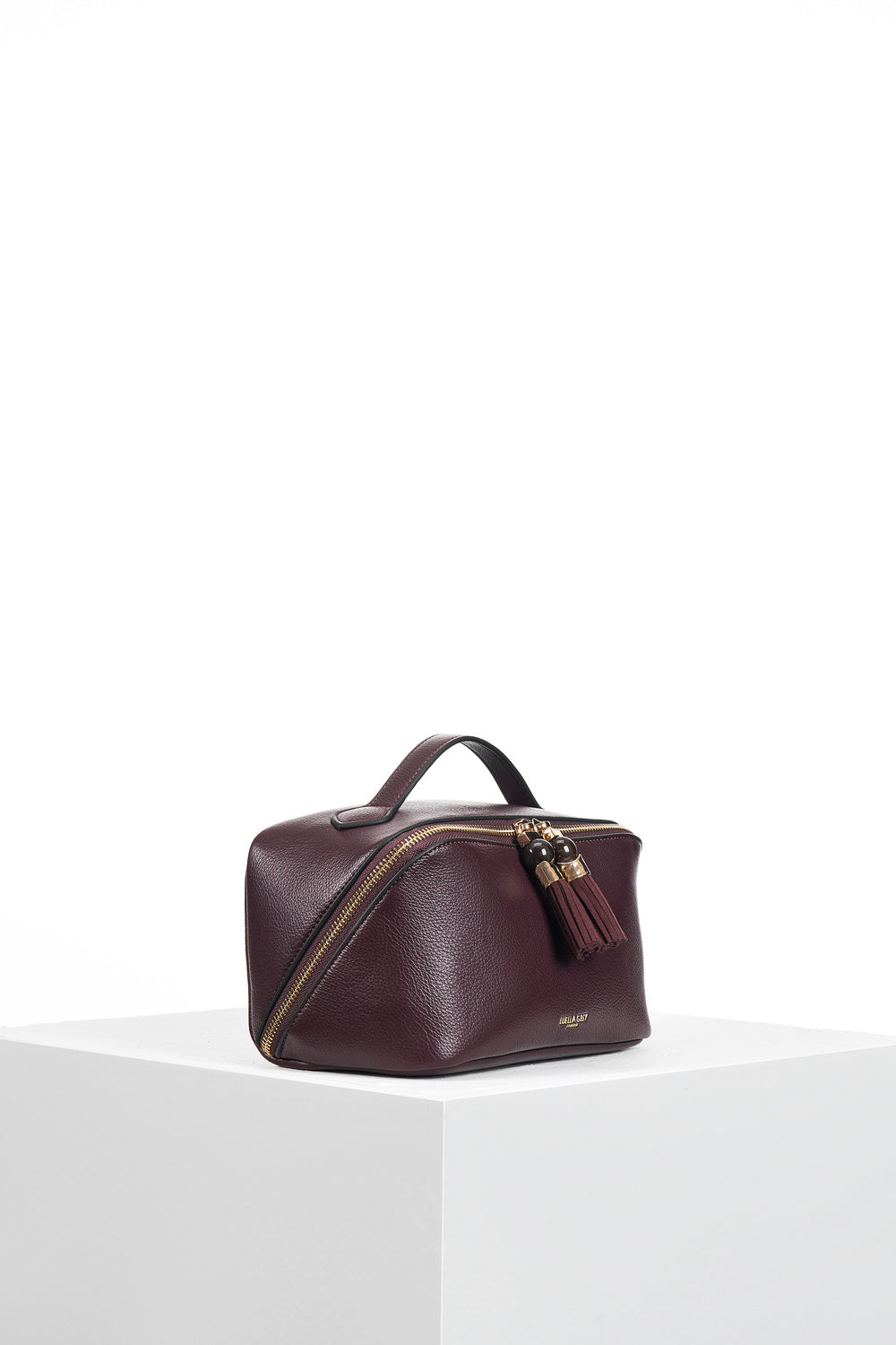 Carmel Black Cherry Make Up Pouch