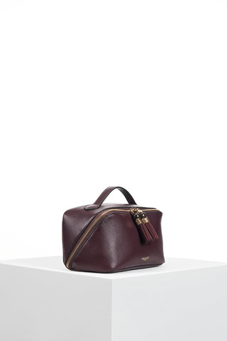 Carmel Black Cherry Make Up Pouch