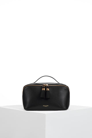 Carmel Black Make Up Pouch