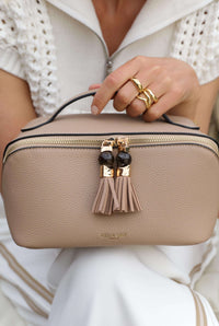 Carmel Mushroom Make Up Pouch