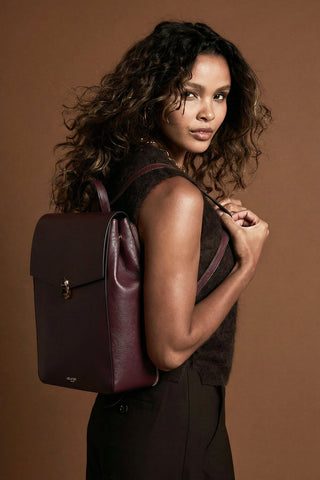 Casey Black Cherry Laptop Backpack