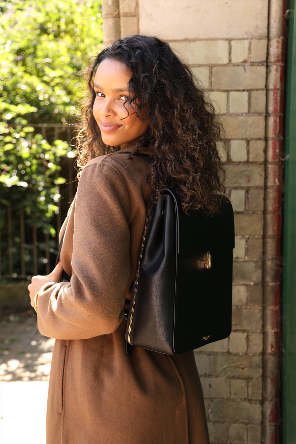 Casey Black Laptop Backpack