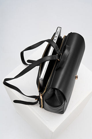 Casey Black Laptop Backpack