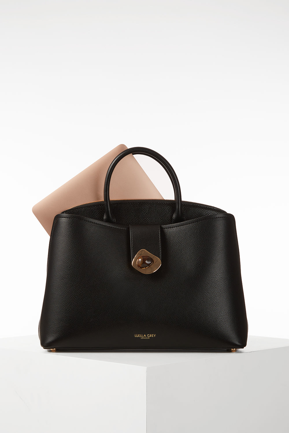 Cristobel Black Laptop Tote