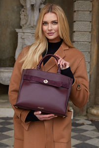 Clementine Damson Tote