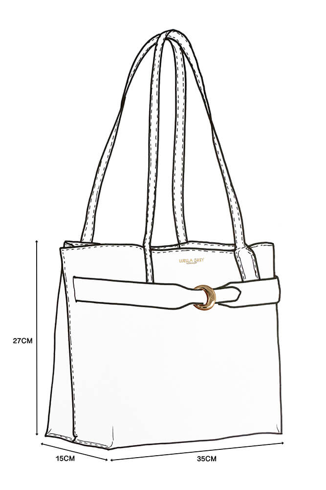Connie Camel Laptop Tote