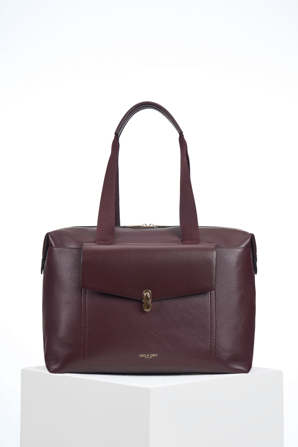 Cressida Black Cherry Overnight Holdall